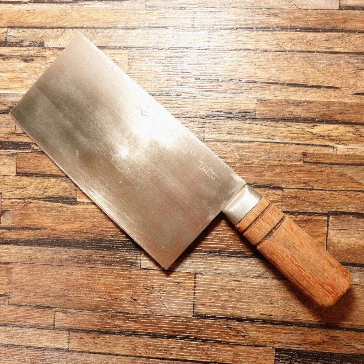 研ぎ済】杉本 中華包丁 CM4030 合金 小型 ステンレス キャンプ 杉本