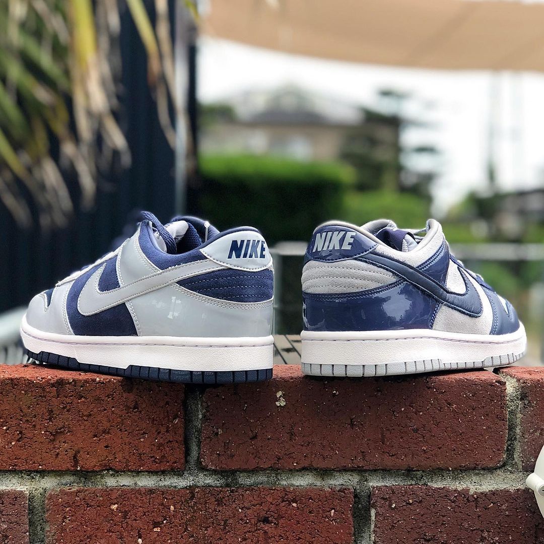 NIKE DUNK LOW 'CO.JP MISMATCHED' ナイキ ダンク ロー ミスマッチ アトモス 【MEN'S】 wolf  grey/midnight navy AA4414-401