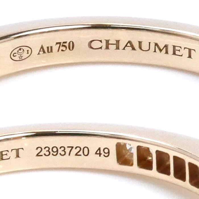 Chaumet ショーメ K18PG ピンクゴールド トリオンフ ドゥ ショーメ