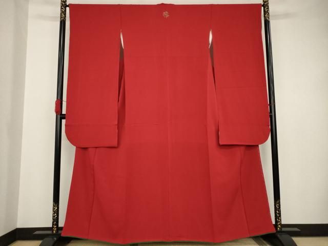 平和屋着物●豪華振袖　色無地　朱・緋色　正絹　逸品　AAAS6683ck 平和屋着物○豪華振袖 色無地 朱・緋色 正絹 逸品 AAAS6683ck - メルカリ