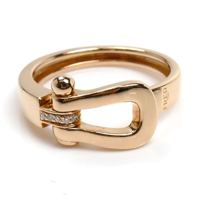 FRED フレッド K18PG ピンクゴールド フォース10 ミディアム ダイヤ  