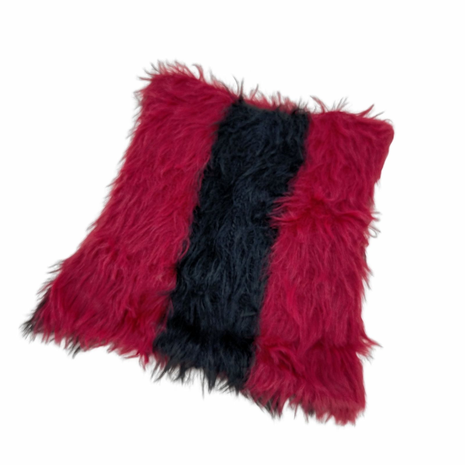 LAD MUSICIAN SHAGGY BORDER KNIT スヌードカート New arrival】 brand