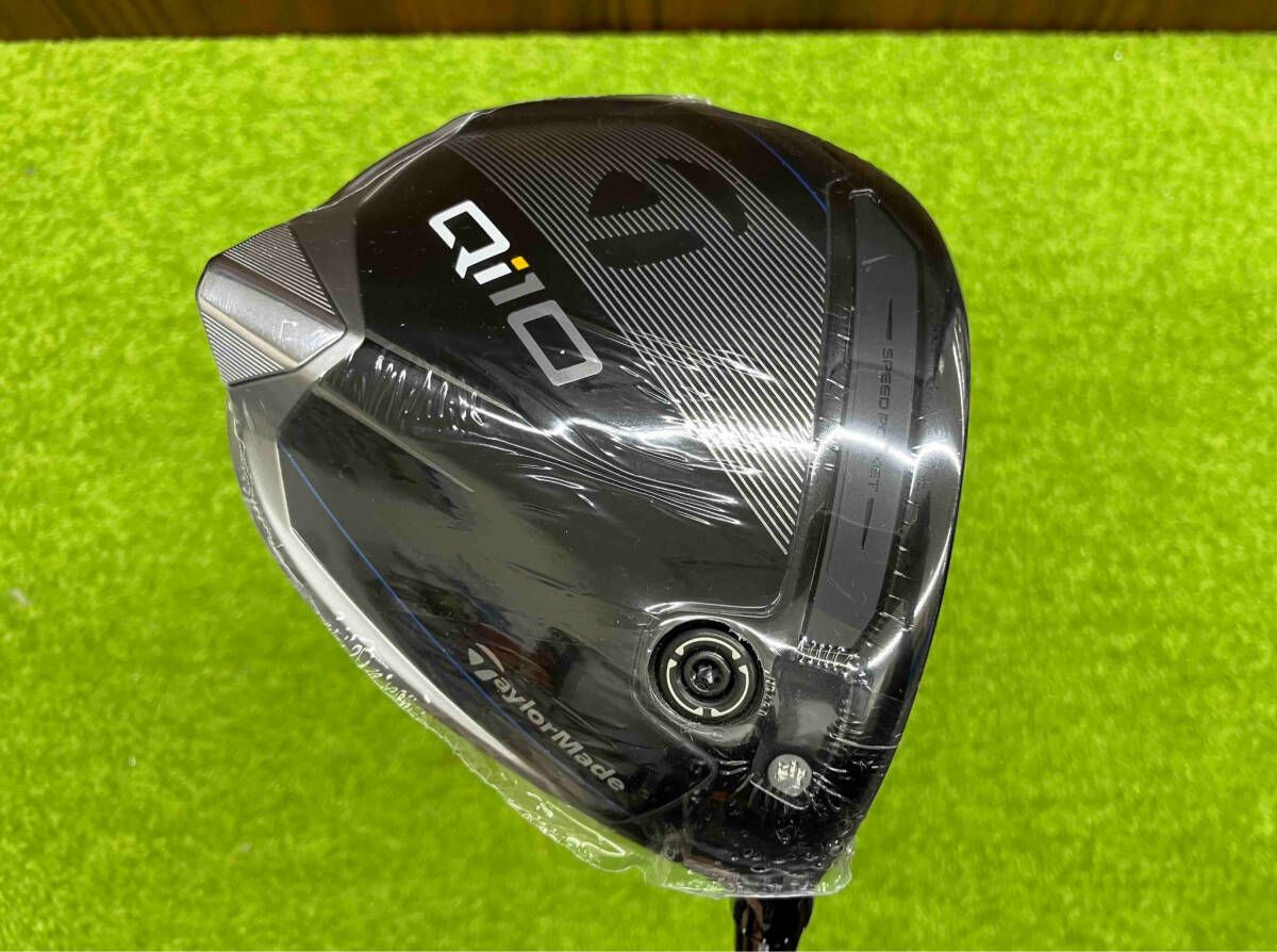 新品，安い 【未使用品】TaylorMade テーラーメイド Qi10 ドライバー シャフト Diamana TM50 ゴルフ スポーツ 男性右利き用 ヘッドカバー付 ドライバー