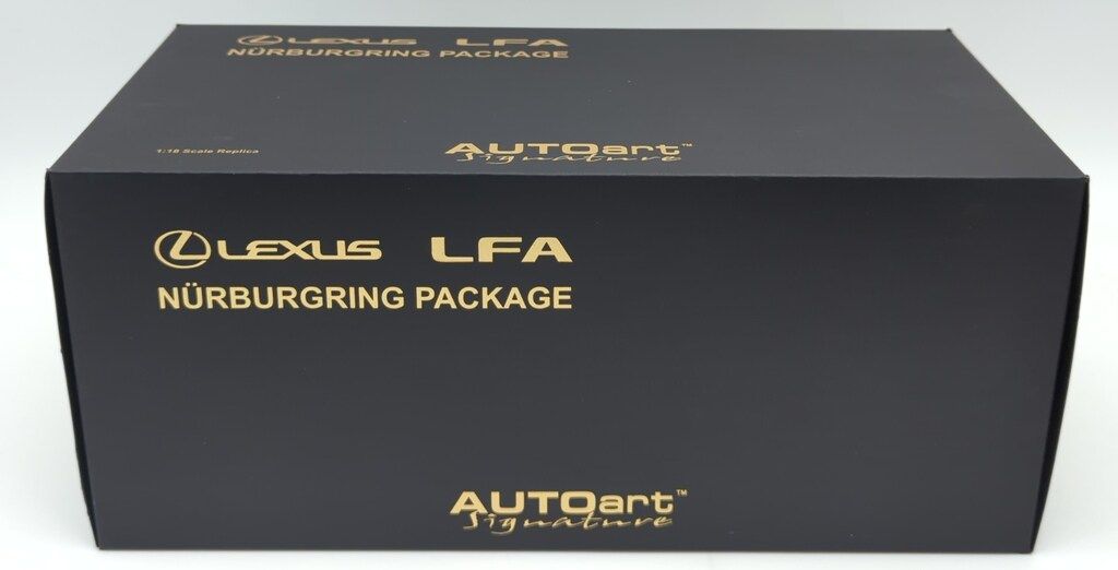 AUTOart 1|18SIGNATURE LEXUS LFA Nurburgring PACKAGE Matt Black 78839
