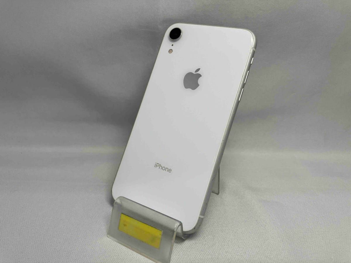 【概ね美品】Apple iPhone XR 64GB ホワイト MT032J/A Apple 中古 iPhone XR 64GB Bランク MT032J/A SIMフリー 本体