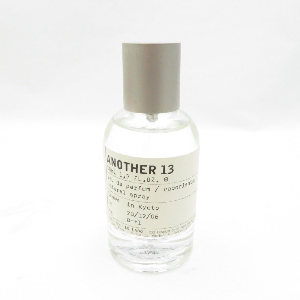 美品 LELABO ルラボ ANOTHER 13 オードパルファム 50ml アナザー13 香水 残量多 BN2335AH