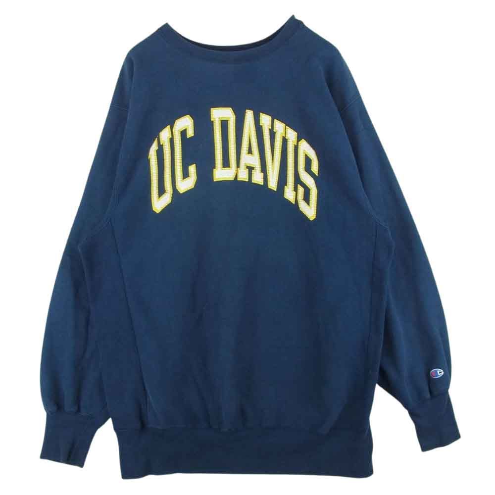 Champion チャンピオン 90s 刺繍タグ UC DAVIS カリフォルニア大学 ...