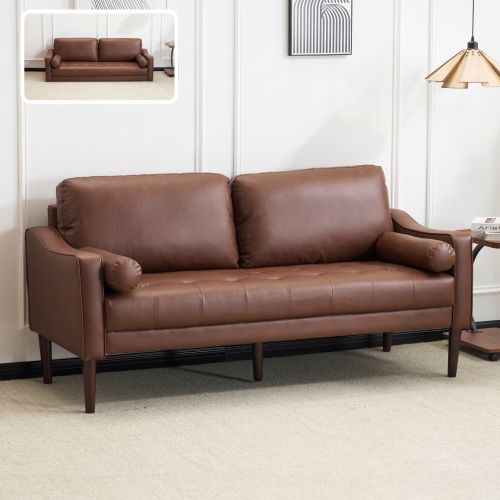 ソアラ 2人掛け 肘掛け付き 枕付き 取り外し可能な脚 WHITE ソアラ 2人