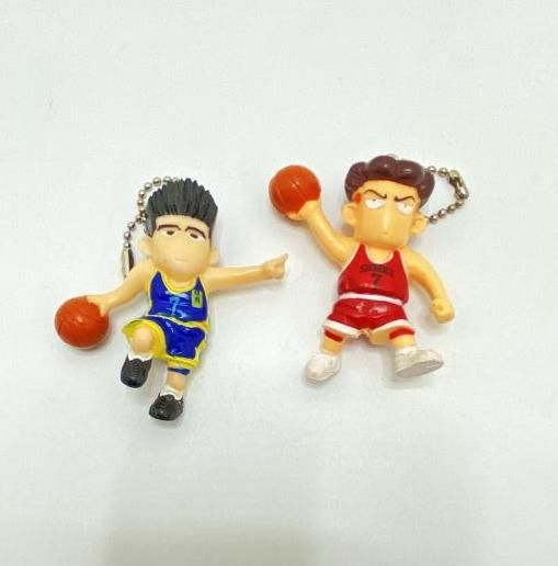 中古】【現状品】SLAM DUNK(スラムダンク) ガシャポン スラムスイング 8個セット バンダイ キーホルダー[95] - メルカリ