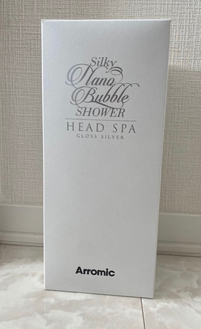 アラミック シルキーナノバブルシャワーヘッドスパ グロスシルバーJSNB3-GS