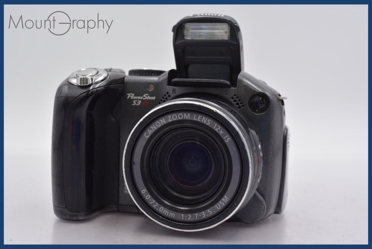 ☆特別特価☆ キヤノン Canon PowerShot S3 IS 12x 単三電池仕様 