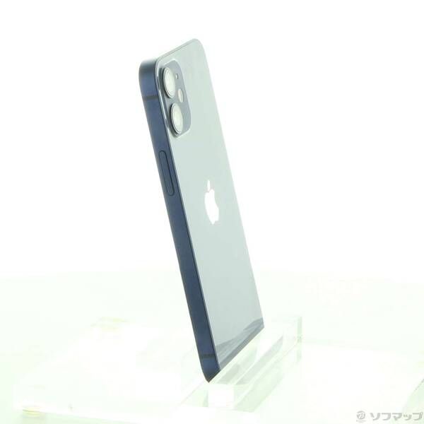 中古品〕 iPhone12 mini 64GB ブルー MGAP3J／A SIMフリー【196】 mini