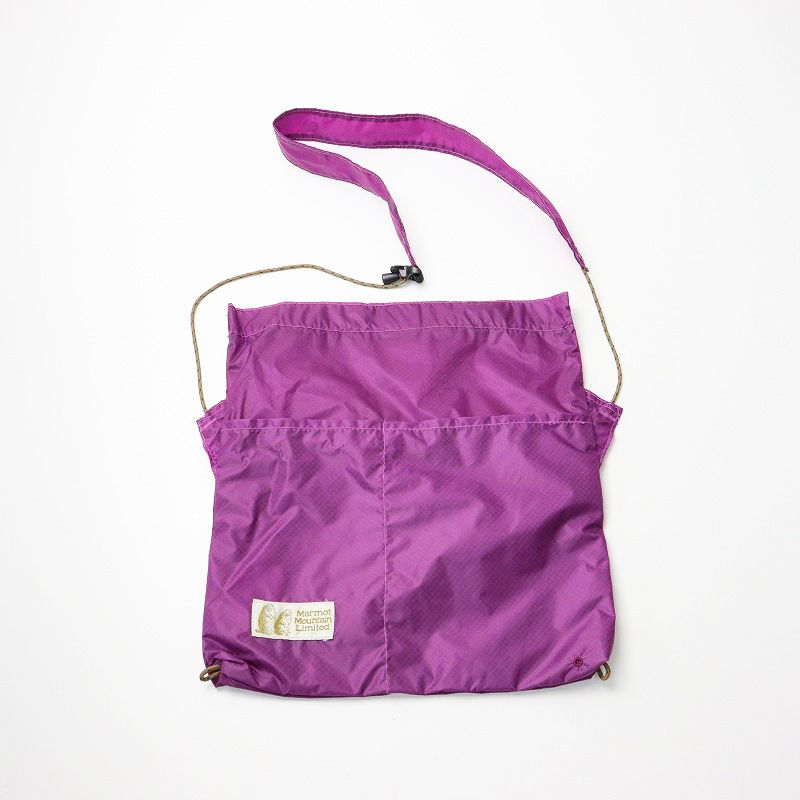 美品 マーモット MARMOT Trail Sacoche トレイルサコッシュ /パープル カバン かばん 斜め掛け クロスボディ ナイロン【2400014018233】