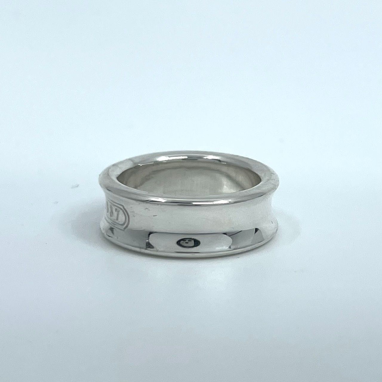美品 ティファニー 1837 リング　9号 TIFFANY&Co. ティファニー 1837 ナロー リング・指輪 K18YG 9号
