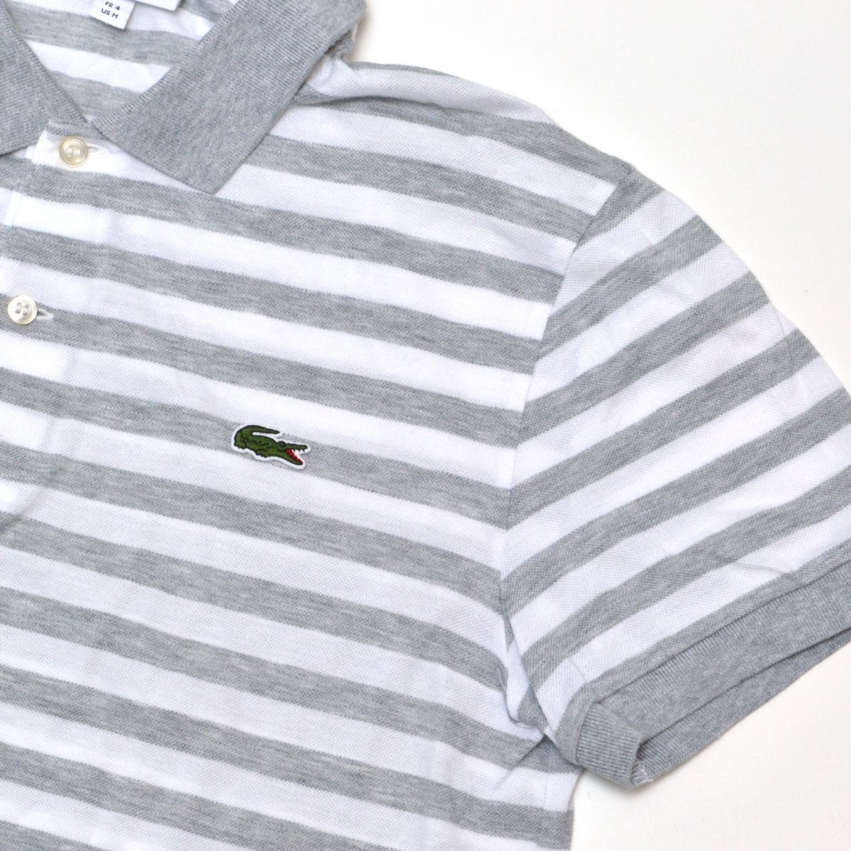 定価16500円 LACOSTE ラコステ ノーティカルボーダーポロシャツ