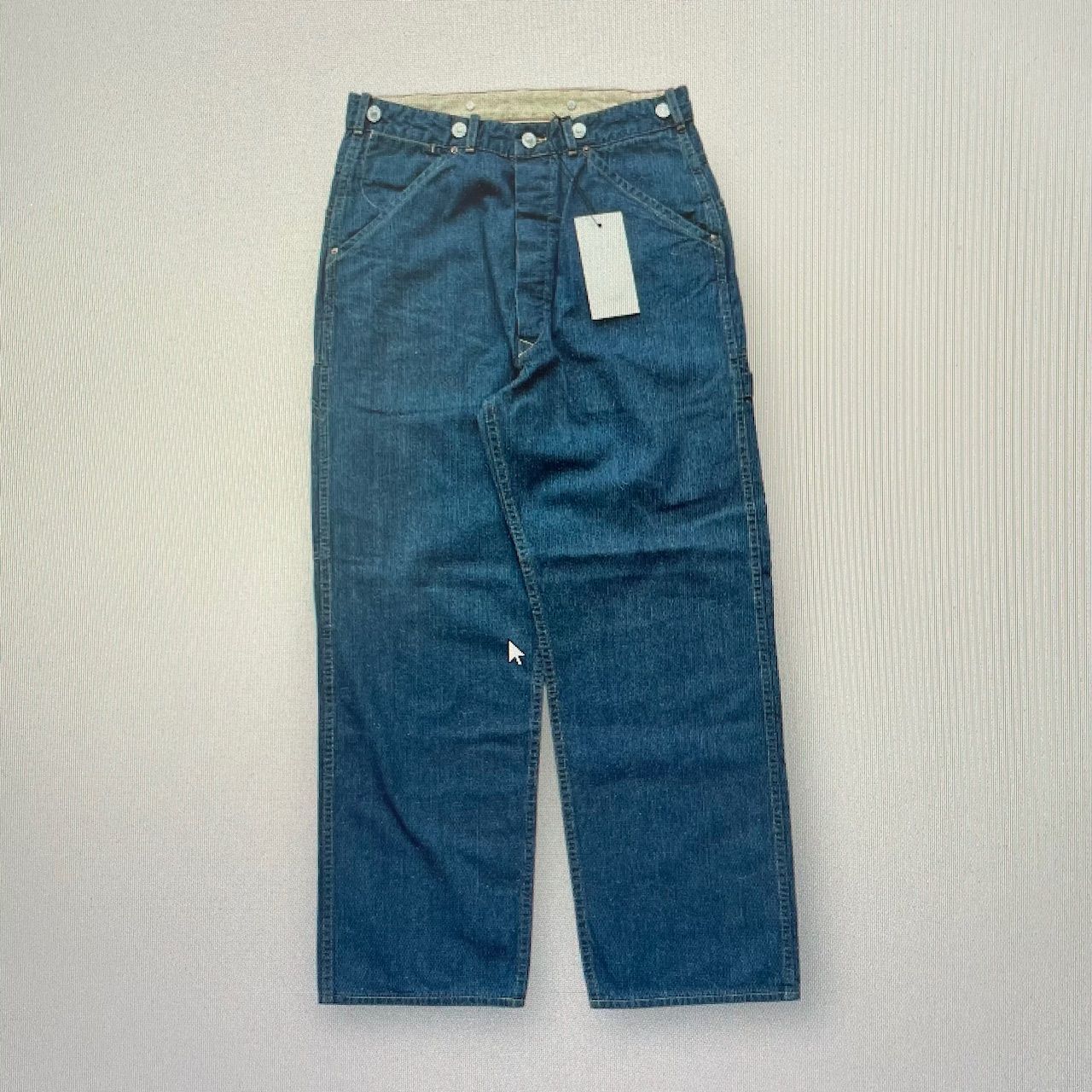 新品 A.PRESSE 23SS Denim Painter Pants デニム ペインター パンツ ボトムス デニムパンツ アプレッセ インディゴ  23SAP-04-08M サイズ2 GF2876A6 - メルカリ