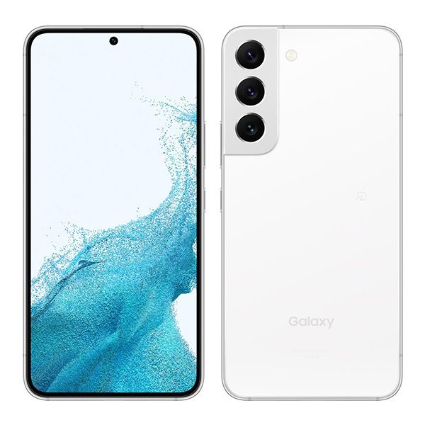 スマートフォン本体 GALAXYA21RED 中古】 SCG13 Galaxy S22 ファントムホワイト SIMフリー 本体 au