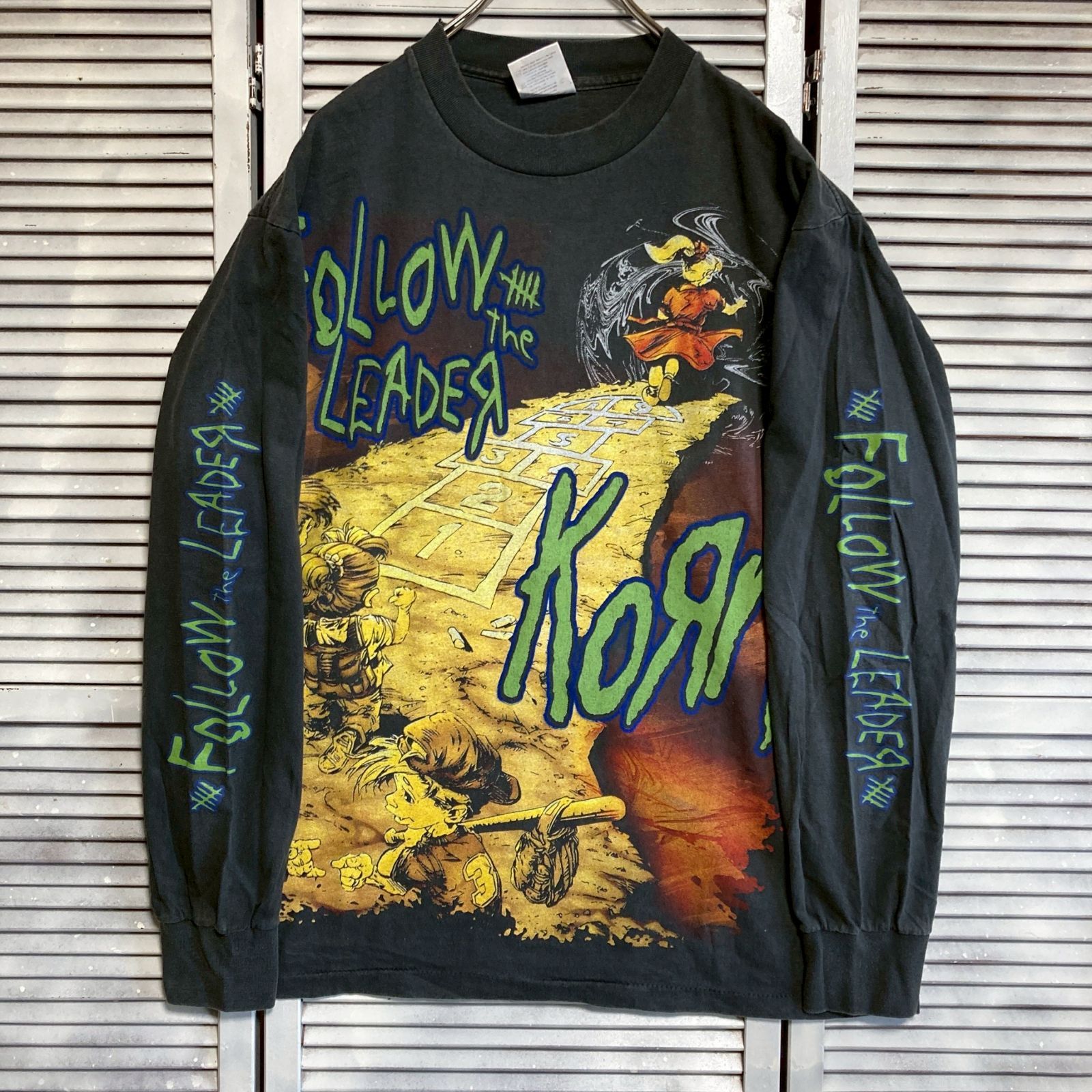KORN Mサイズ ロングTシャツ コーン KORN Mサイズ ロングTシャツ コーン