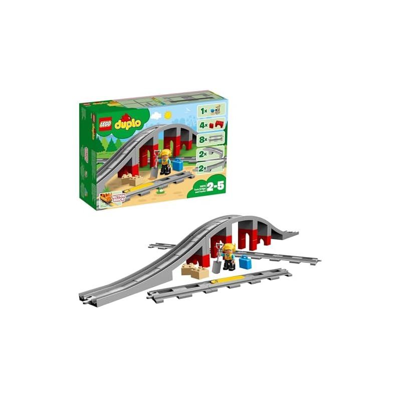 在庫セール】レゴ(LEGO)デュプロ あそびが広がる! 鉄道橋と