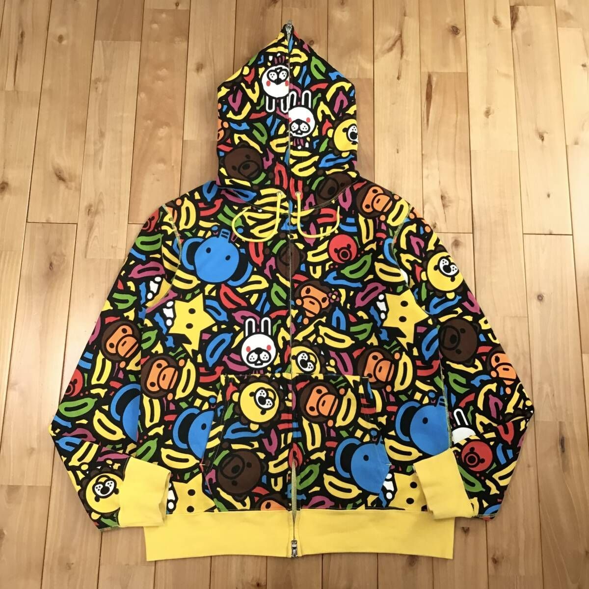 アニマル マイロ パーカー Lサイズ a bathing ape BAPE sta full zip 