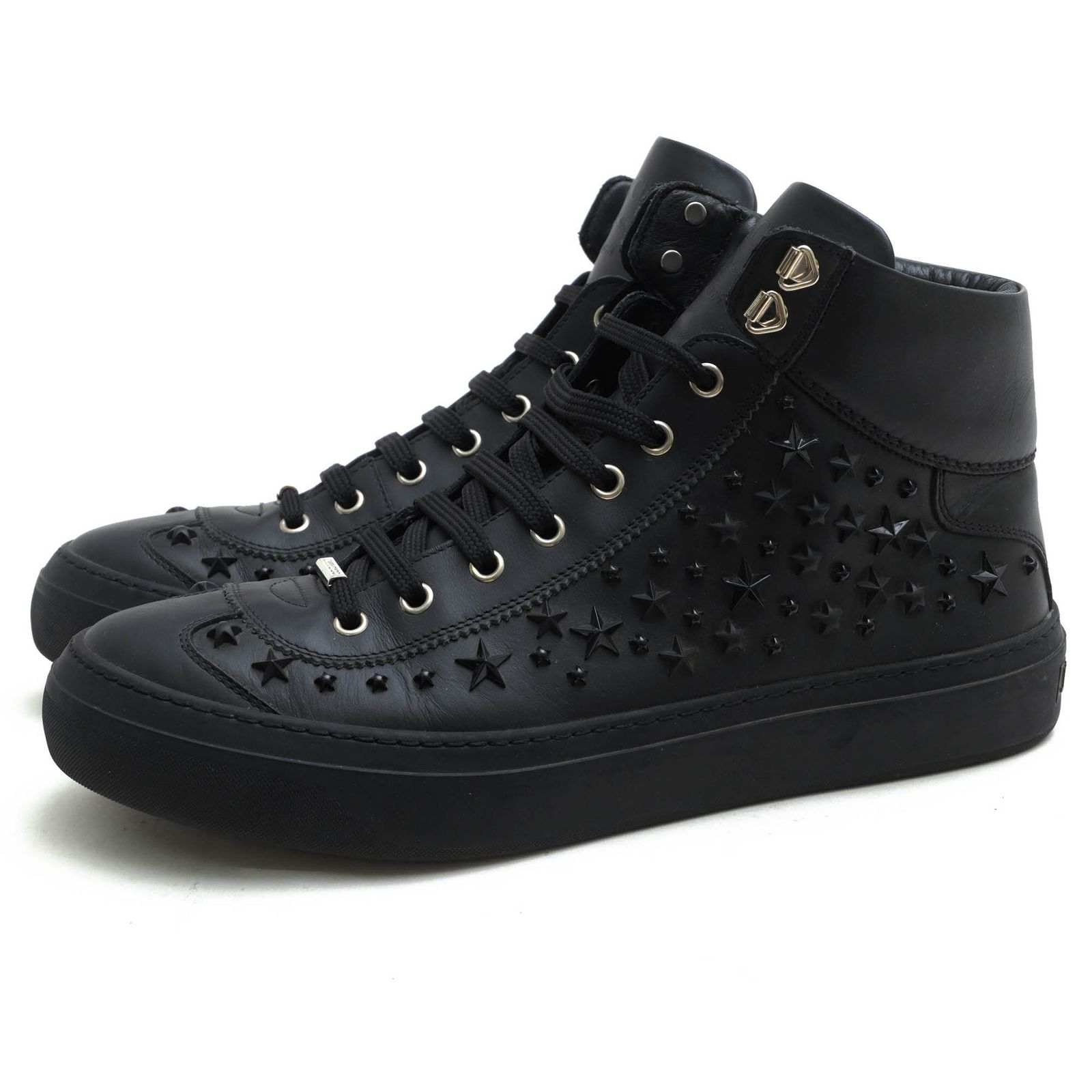 JIMMY CHOO ブラック スニーカー　2回使用　36 JIMMY CHOO ブラック スニーカー 2回使用 36 JIMMY CHOO ブラック