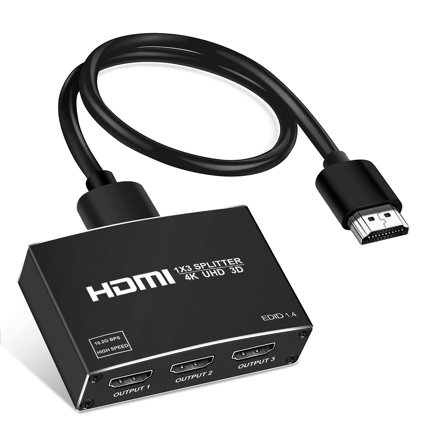 HDMI 分配器 HDMI スプリッターバンド付 - 映像機器