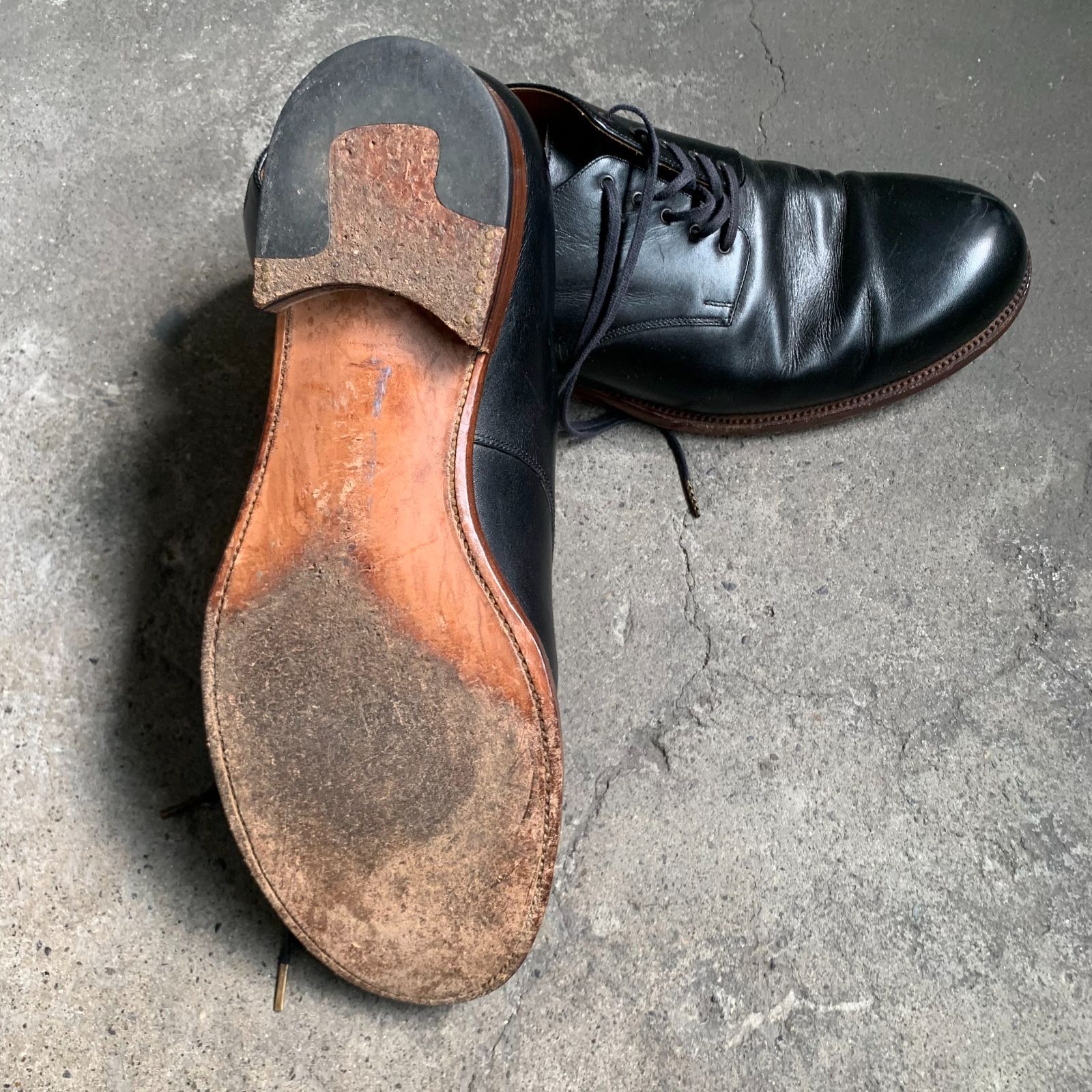forme Blucher plain toe フォルメ ブルーチャー レザーシューズ 革靴