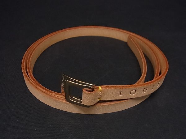 □新品同様□ LOUIS VUITTON ルイヴィトン M67300 ベルト 表記サイズ S