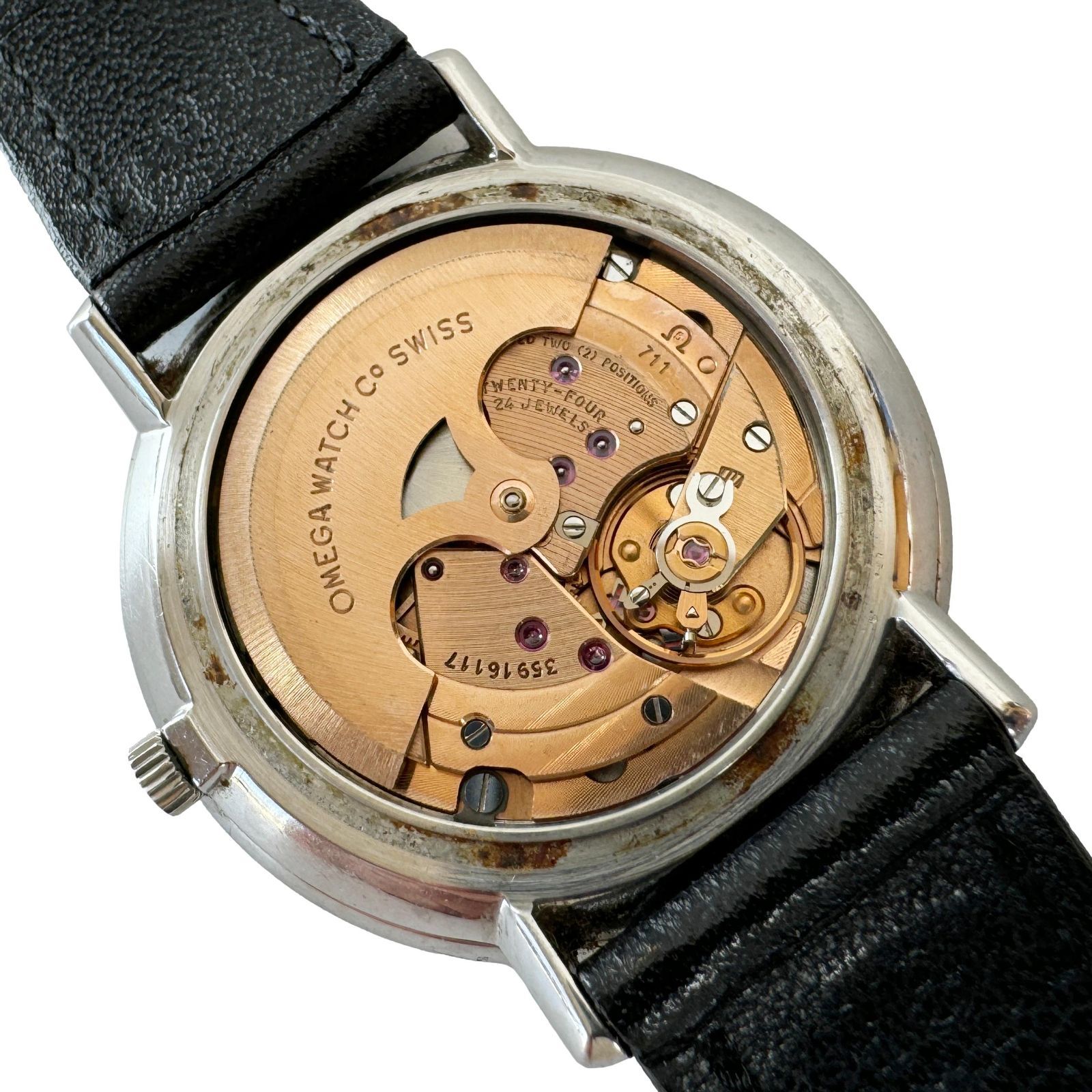 OMEGA オメガ デビル cal.711 デイト 自動巻き メンズ _777100