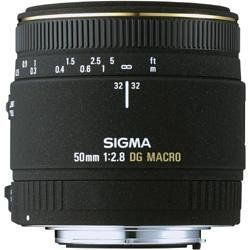 中古】「非常に良い」SIGMA 単焦点マクロレンズ MACRO 50mm F2.8 EX DG  