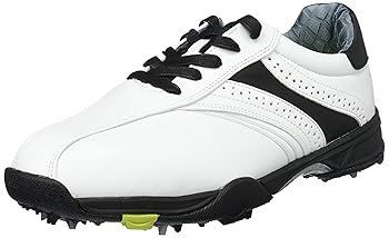 LYNXリンクス ゴルフシューズ LXSH-7568 ホワイト×ブラック 27.0cm