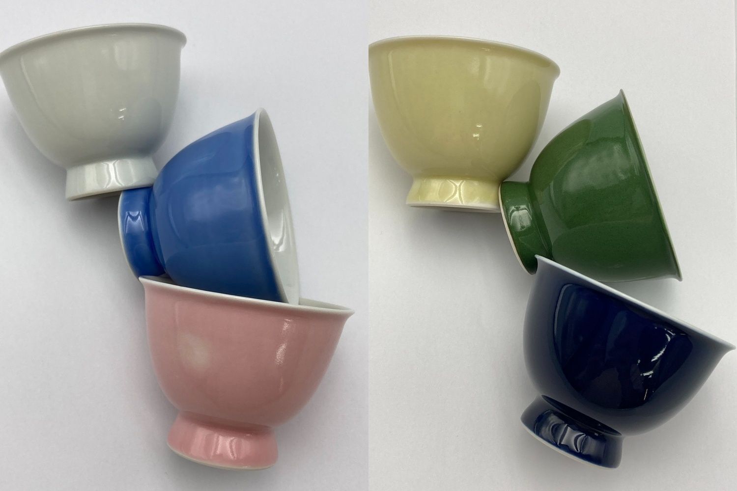平安春峰 六色 煎茶器 湯呑 茶道具 中古 D4 - メルカリ