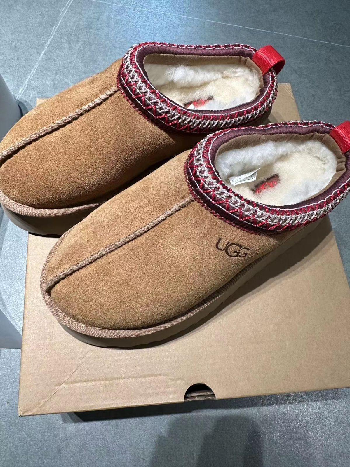 UGG TAZZ アグ タズ レディースブーツ チェスナット レディース 靴 