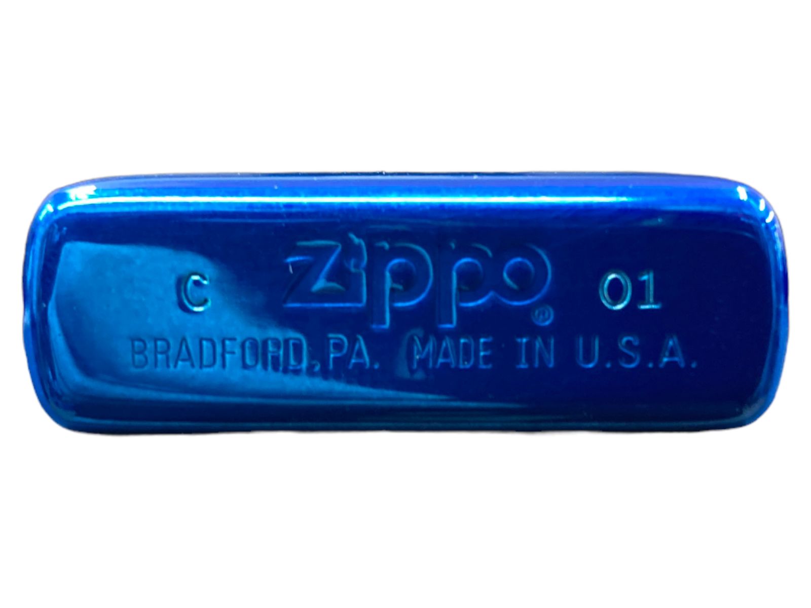 zippo (ジッポー) ライター MILD EVEN マイルドセブン 2001年製 ブルー