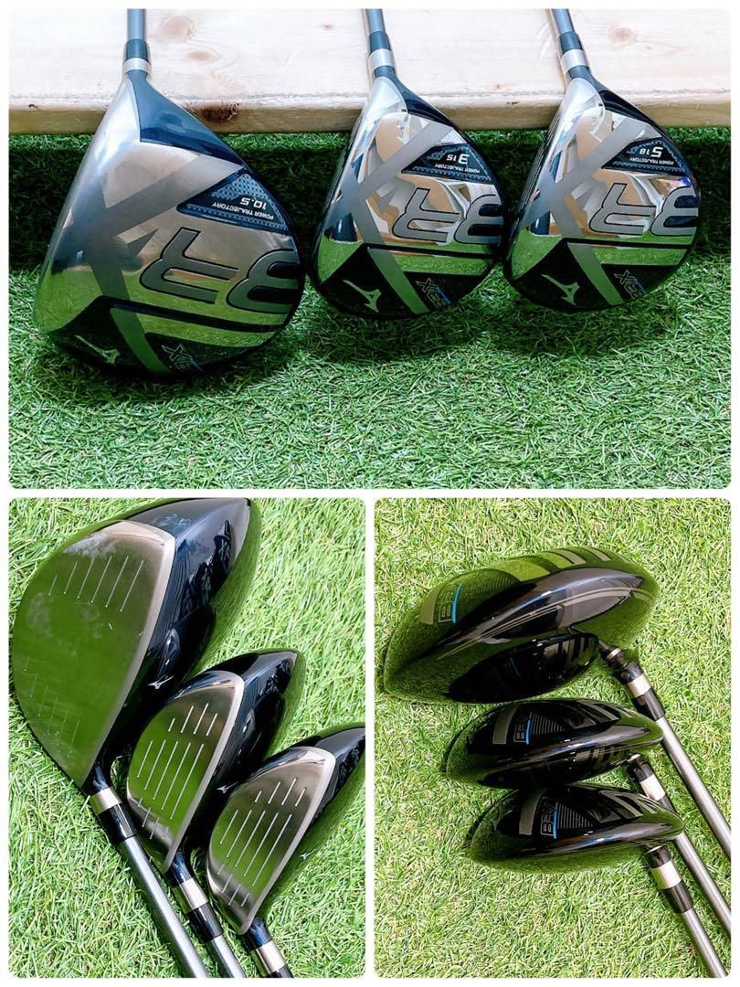 ミズノ BR-X メンズゴルフクラブセット 右利き FLEX S