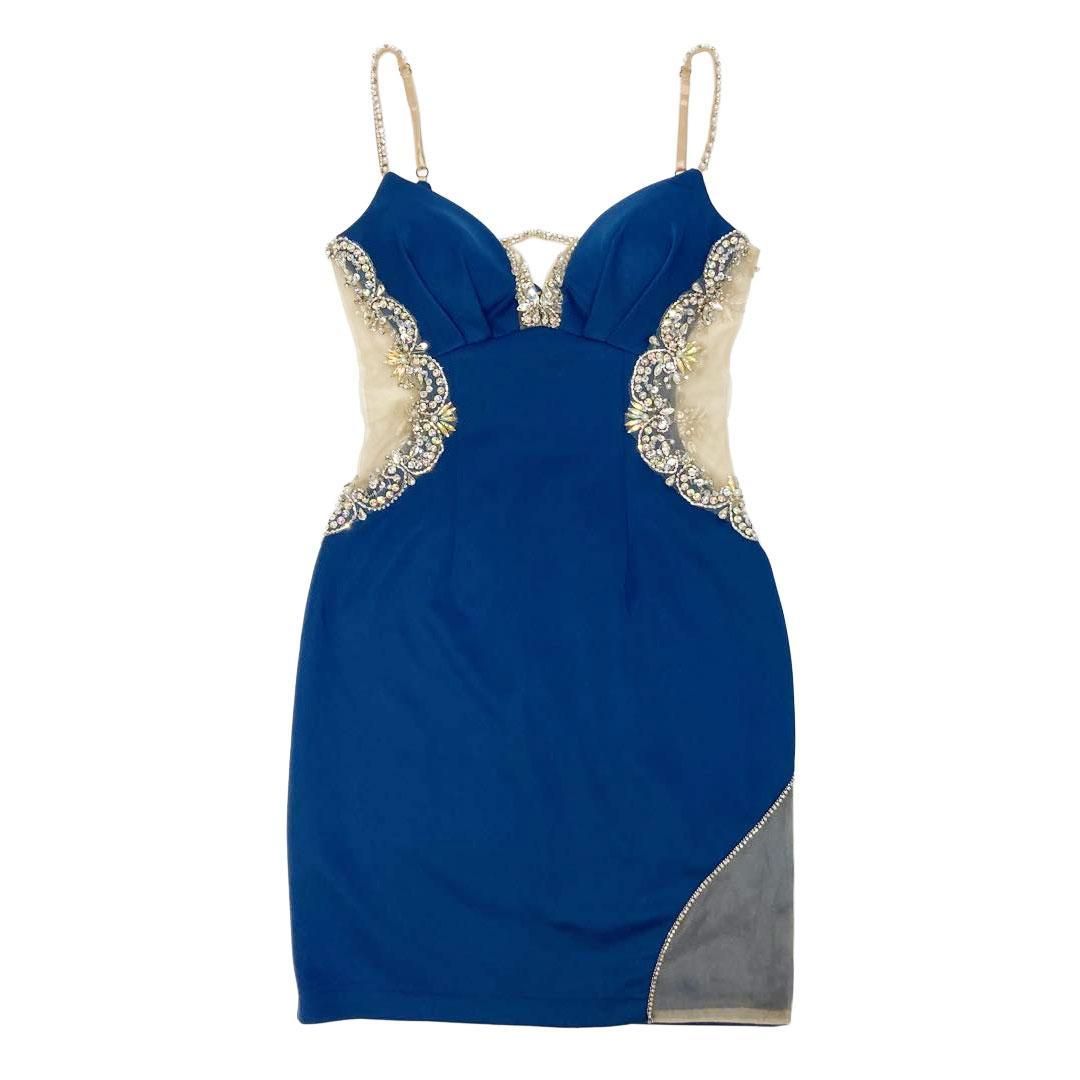 AngelR / エンジェルアール】クロスフラワーレースパールビジュー