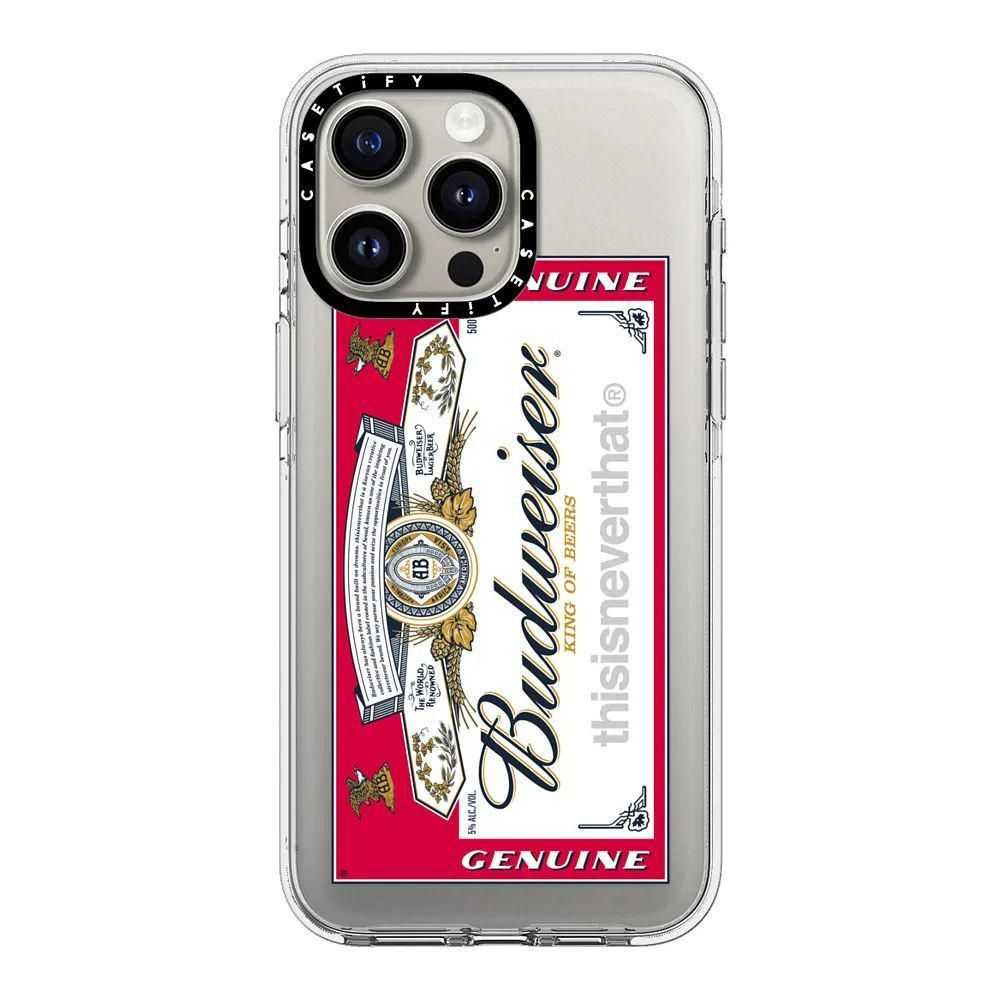 CASETIFY TNT BUD Label iphoneケース