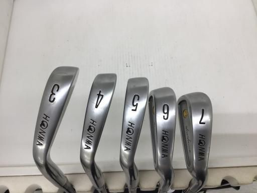 中古】 本間ゴルフ LB-606 H&F 24K GP 10S アイアンセット IR 1S SUPER