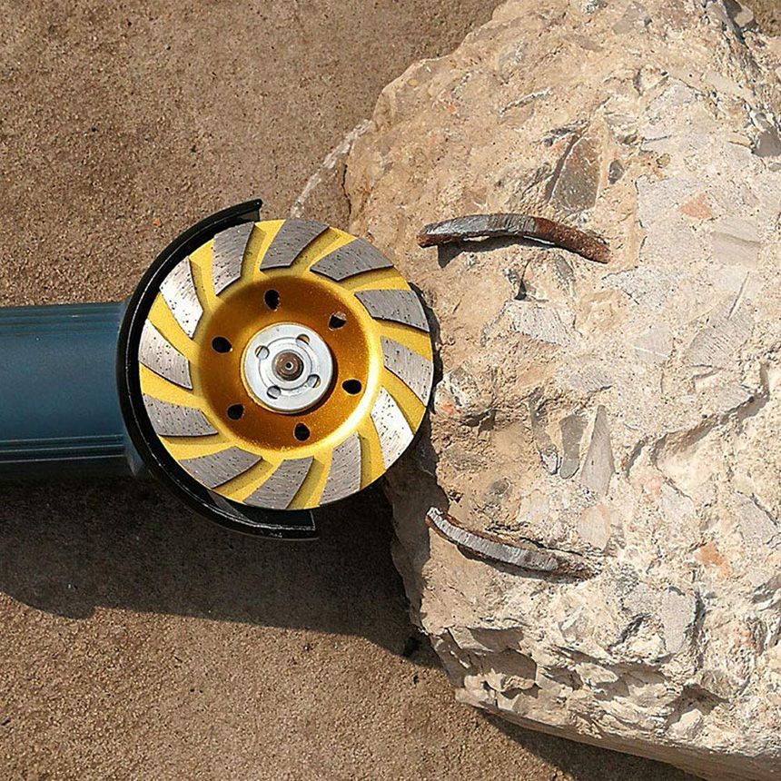サンダーカップ  ハンディーホール ダイヤモンドカップ ダイヤモンド カップ サンダー 100mm 4枚セット 穴径 20mm