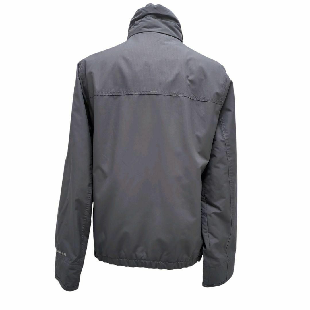 美品】Abercrombie & Fitch アバクロンビー & フィッチ メンズ 高性能ナイロンジャケット ブルゾン グレー サイズS 裏地フリース  - メルカリ
