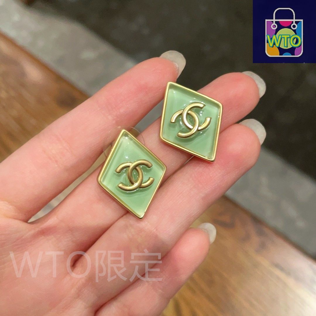 今日WTO】Chanel ヴィンテージ ダブル C ピアス 送料無料！在庫