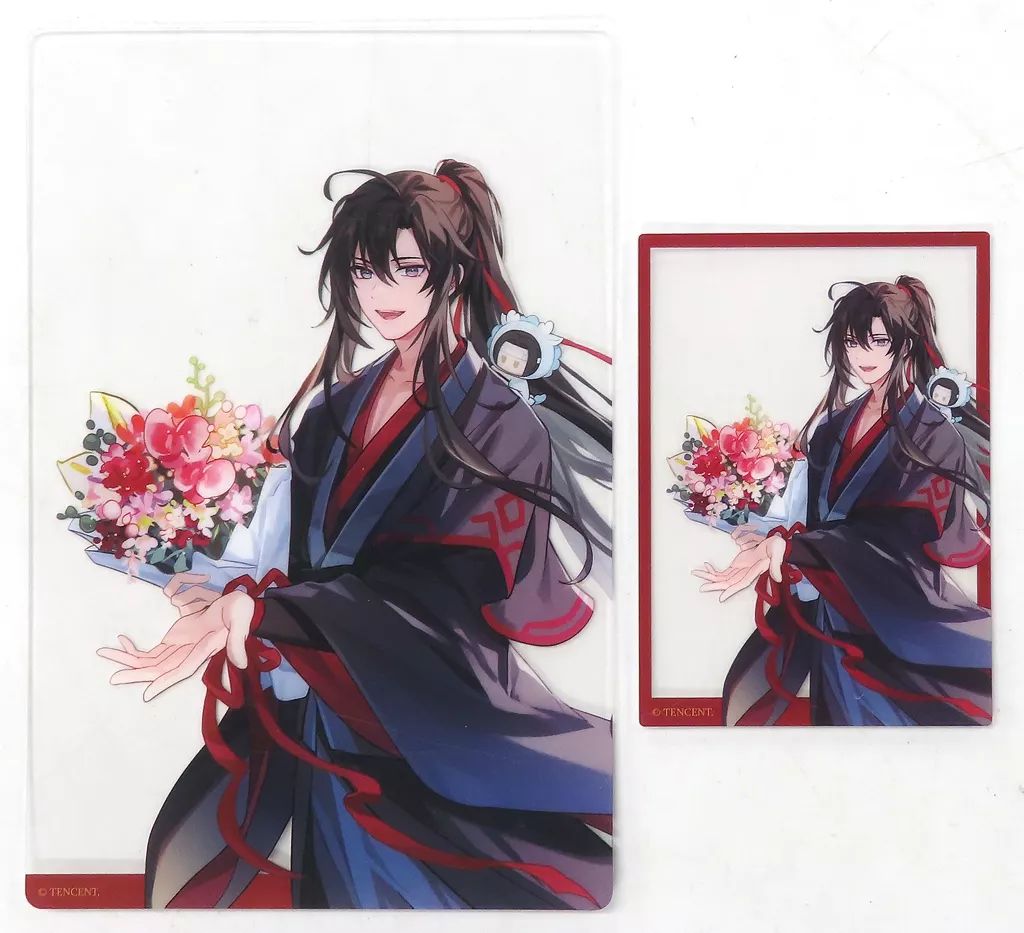 中古】キャラカード 魏無羨 誕生日テーマ 霜林染シリーズ クリアカード