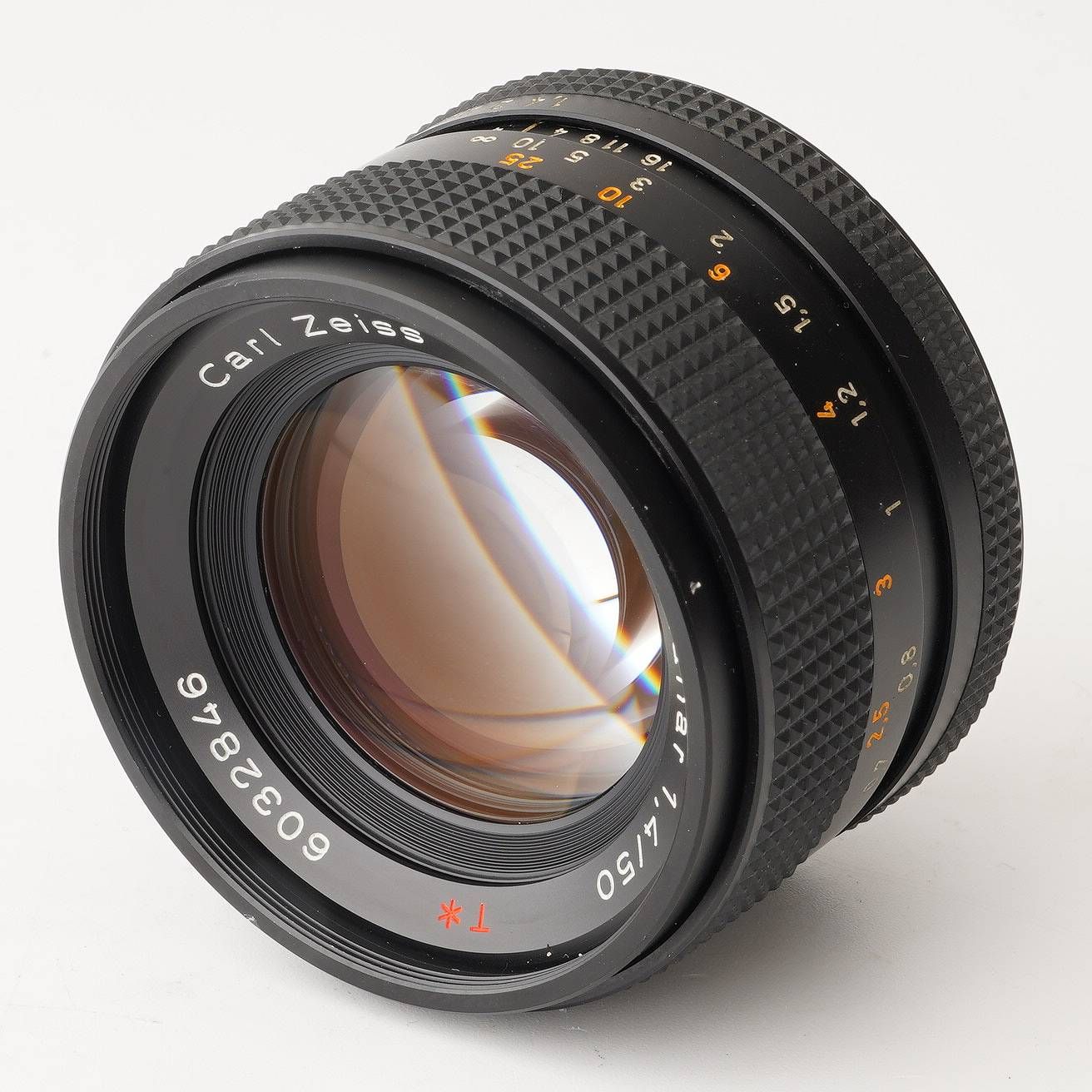 コンタックス Contax Carl Zeiss Planar 50mm F1.4 T* AEJ C/Yマウント