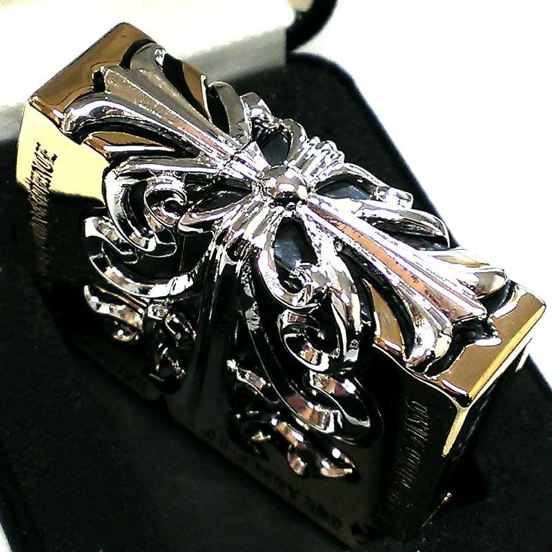 ZIPPO メタルジャケット 超重厚 ゴールド ジッポ 金銀 ライター