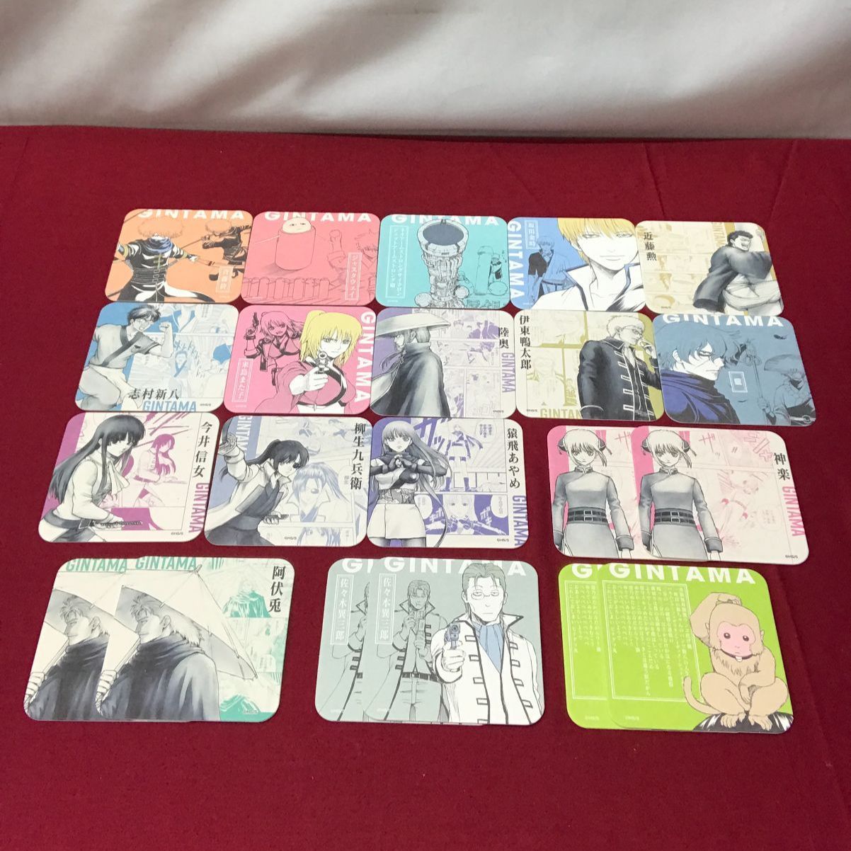 残1◆新品未開封◆A4ポスターコレクション 銀魂展 20周年記念 はたちのつどい 銀魂展 グッズ情報】 ○A4ポスターコレクション 3枚セット （全7組