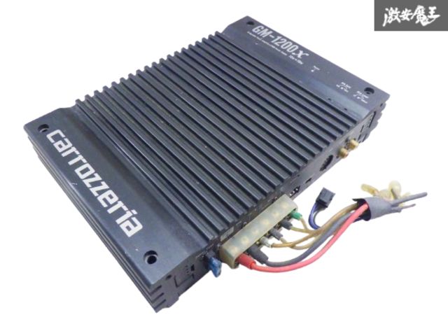 【実働外し！】pioneer パイオニア carrozzeria カロッツェリア 汎用 アンプ パワーアンプ 2チャンネル GM-1200 棚2J11