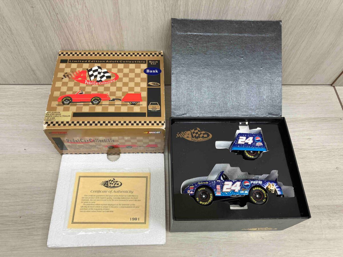 驚きの破格値，限定セール ACTION  Pedal Car Collectible  JEFF GORDON  #24 STAR WARS その他