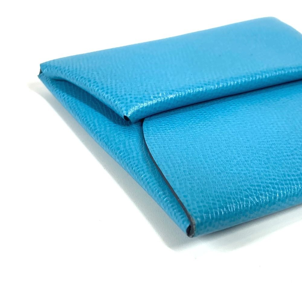 HERMES バスティア ケース小銭入れ エルメス　青プルー財布 楽天市場】エルメス HERMES バスティア ブルータイ コインケース 財布