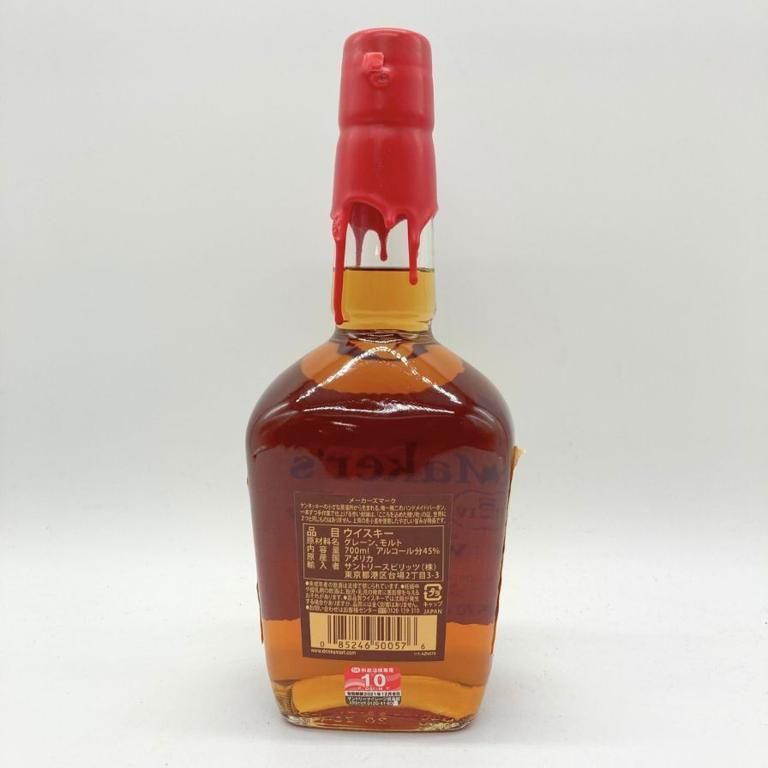 メーカーズマーク レッドトップ 700ml 45% MakersMark【O】 - メルカリ