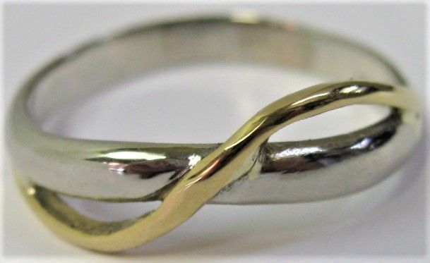 Pt900K18プラチナ18金マリッジ リング 結婚指輪サイズ#23.5~#24